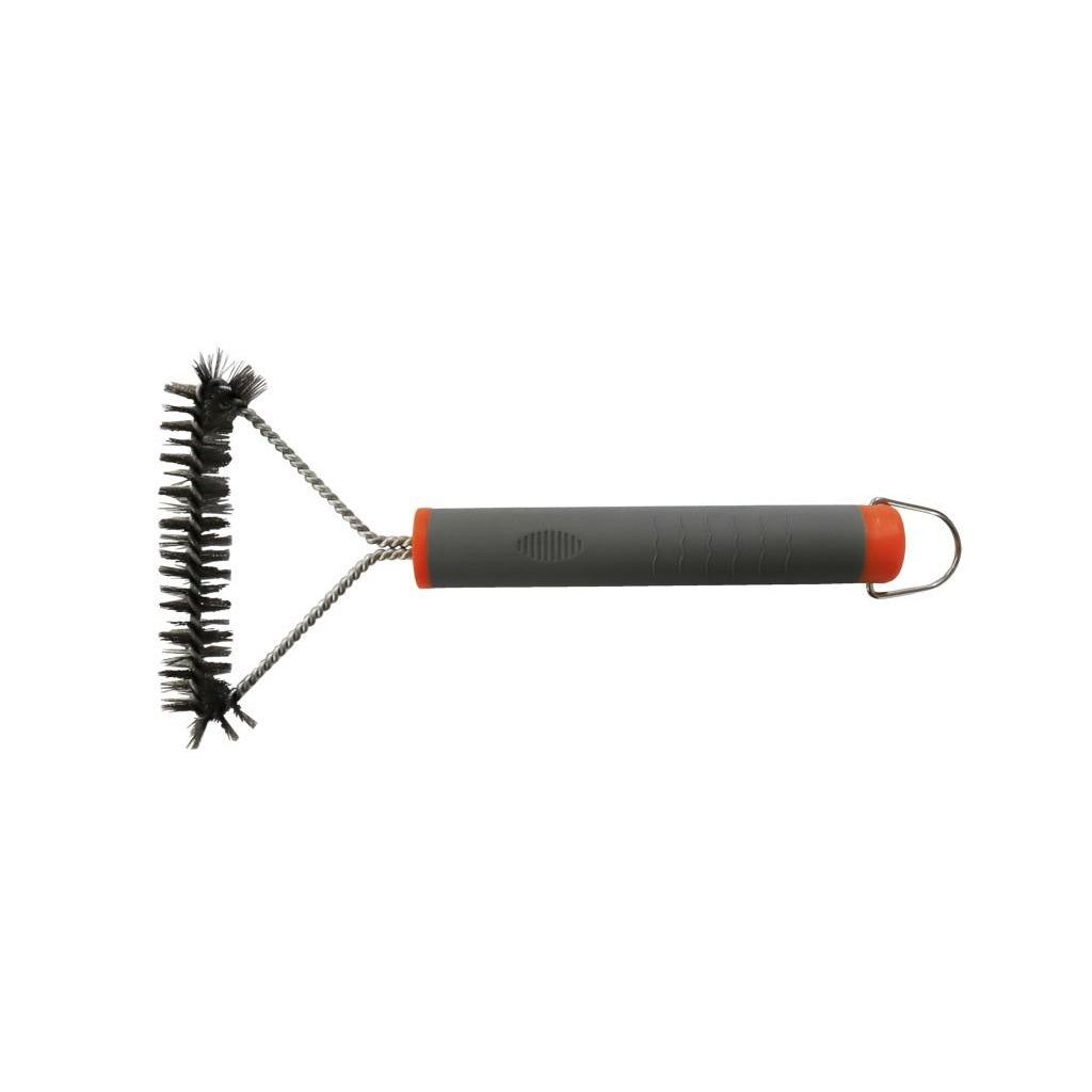 Black-Red - Front - Pagoda T-Shape BBQ Brush