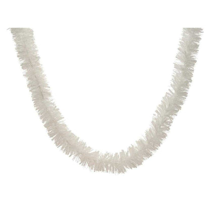 White - Front - Kaemingk Garland Christmas Tinsel