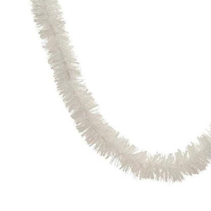 White - Back - Kaemingk Garland Christmas Tinsel