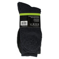 Grey-Black-Navy - Side - Laltex Mens Boot Socks (3 Pairs)