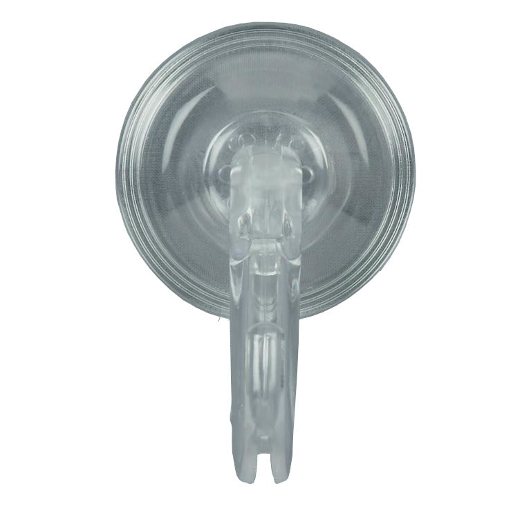 Clear - Front - Premier Christmas Wreath Hanger Suction Clamp