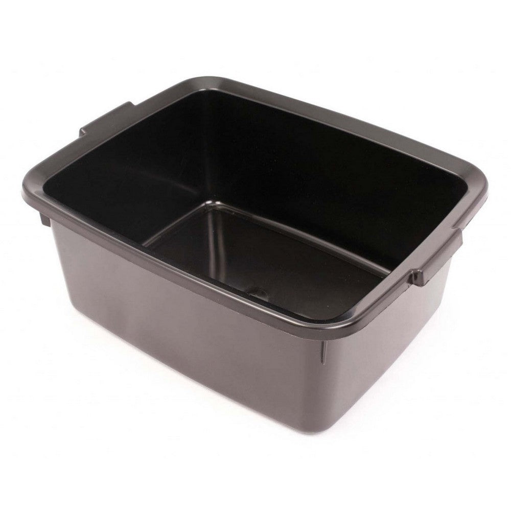 Black - Front - Addis 5 Star Rectangular Plastic Bowl