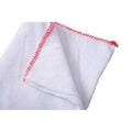 White-Red - Front - Abbey Bleached Dish Cloth (Pack Of 10)