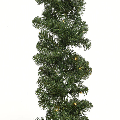 Green - Back - Kaemingk Imperial Pine Christmas Garland