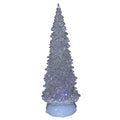 Multicoloured - Front - Premier Battery Operated Water Spinner Christmas Tree
