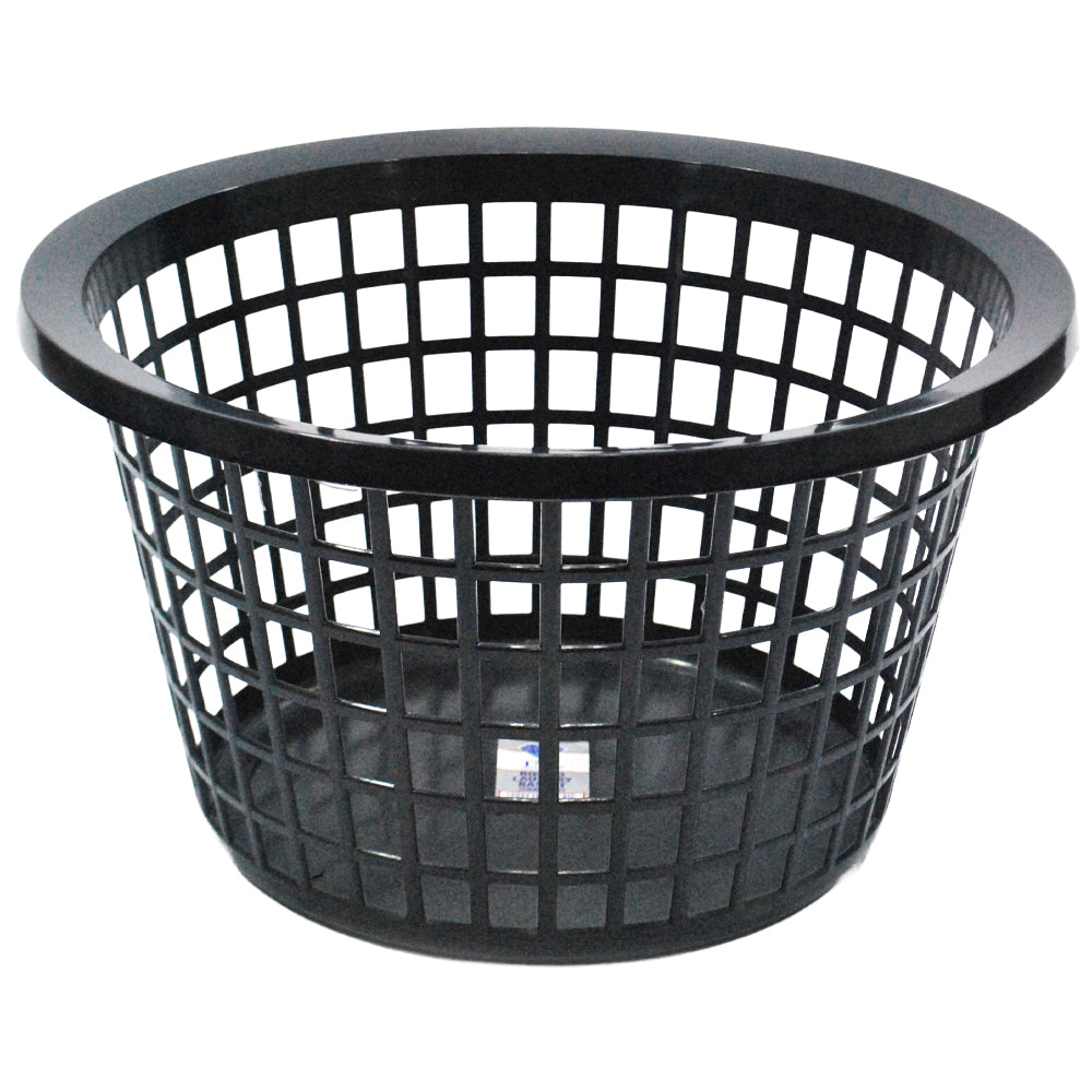 Graphite - Front - TML Round Laundry Basket