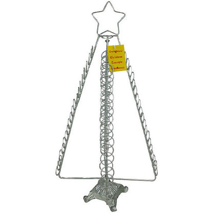 Silver - Front - Premier Christmas Card Holder