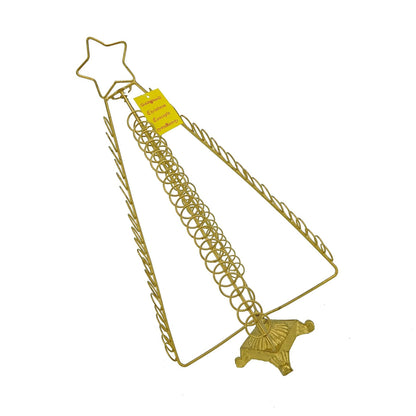 Gold - Back - Premier Christmas Card Holder