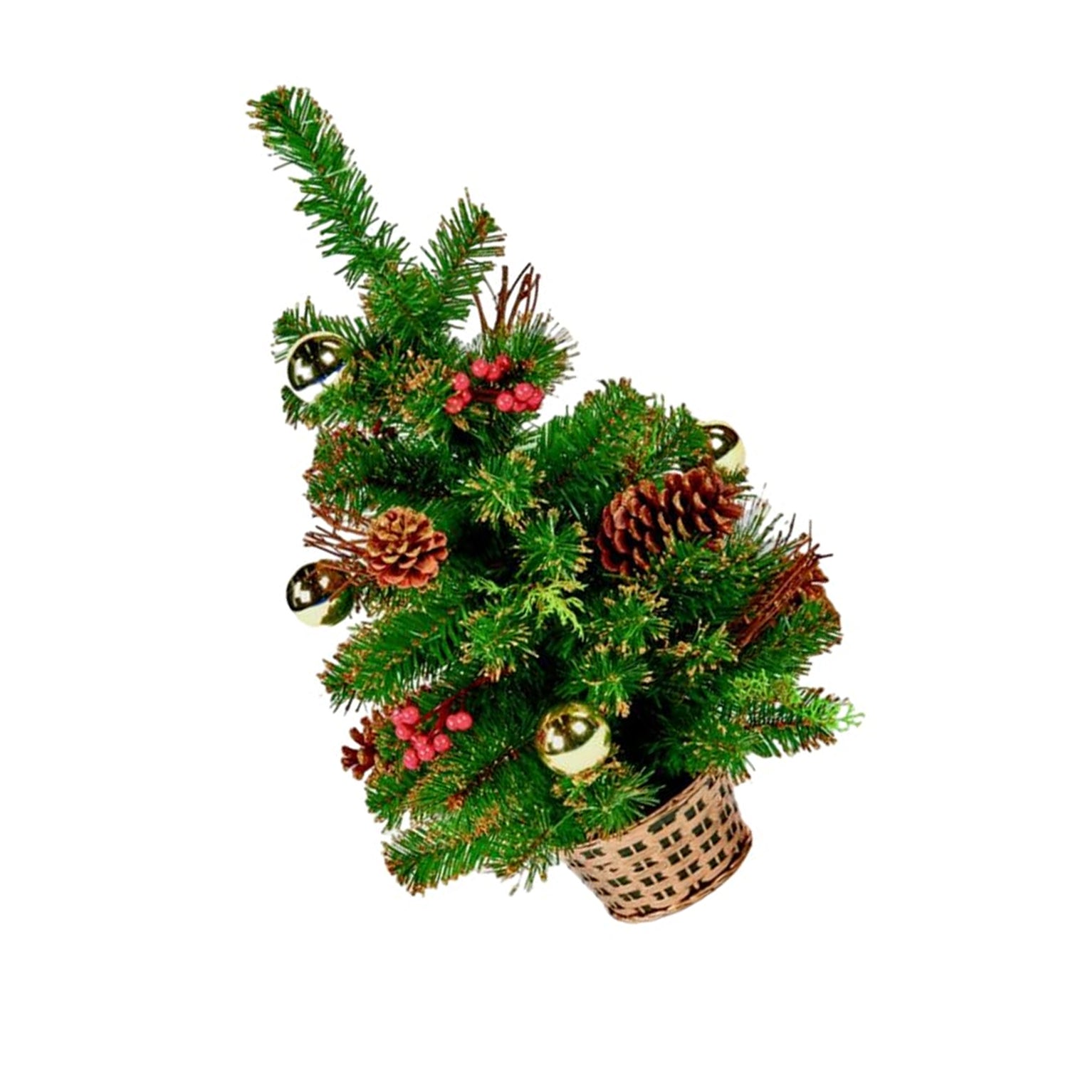 Green-Red - Back - Premier Dressed Tree