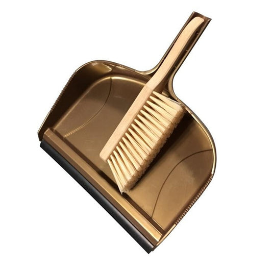 Gold - Front - Groundsman Giant Dustpan And Brush