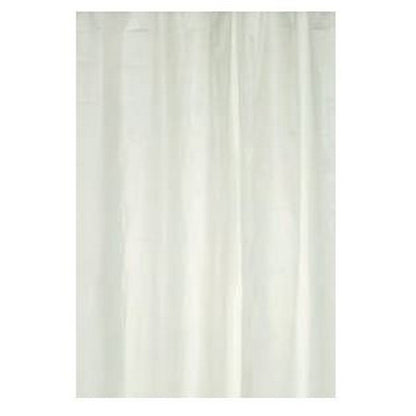 White - Front - Blue Canyon Peva Shower Curtain