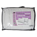 White - Back - Comfortable Options Hotel Pillows (Pack Of 2)