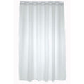 White - Front - Blue Canyon Plain Shower Curtain