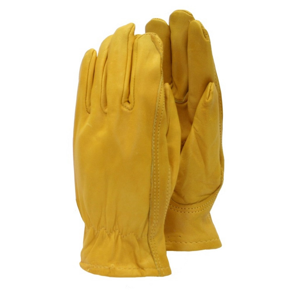 Yellow - Front - Town & Country Womens-Ladies Leather Gloves