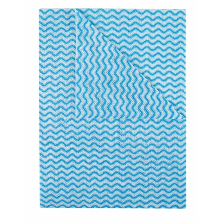 Blue - Front - Abbey Ocean Wipe (Pack of 50)