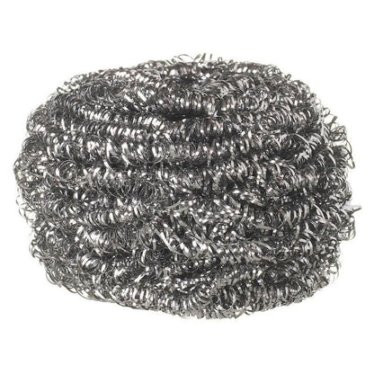 Silver - Side - Spontex Tough Scouring Pads (Pack of 4)