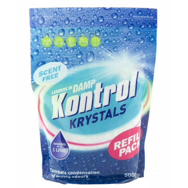 Multicoloured - Side - Kontrol Krystals Fragrance Free Moisture Trap Refill