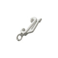 White - Front - Harrison Drape Curtain Hooks (Pack of 10)