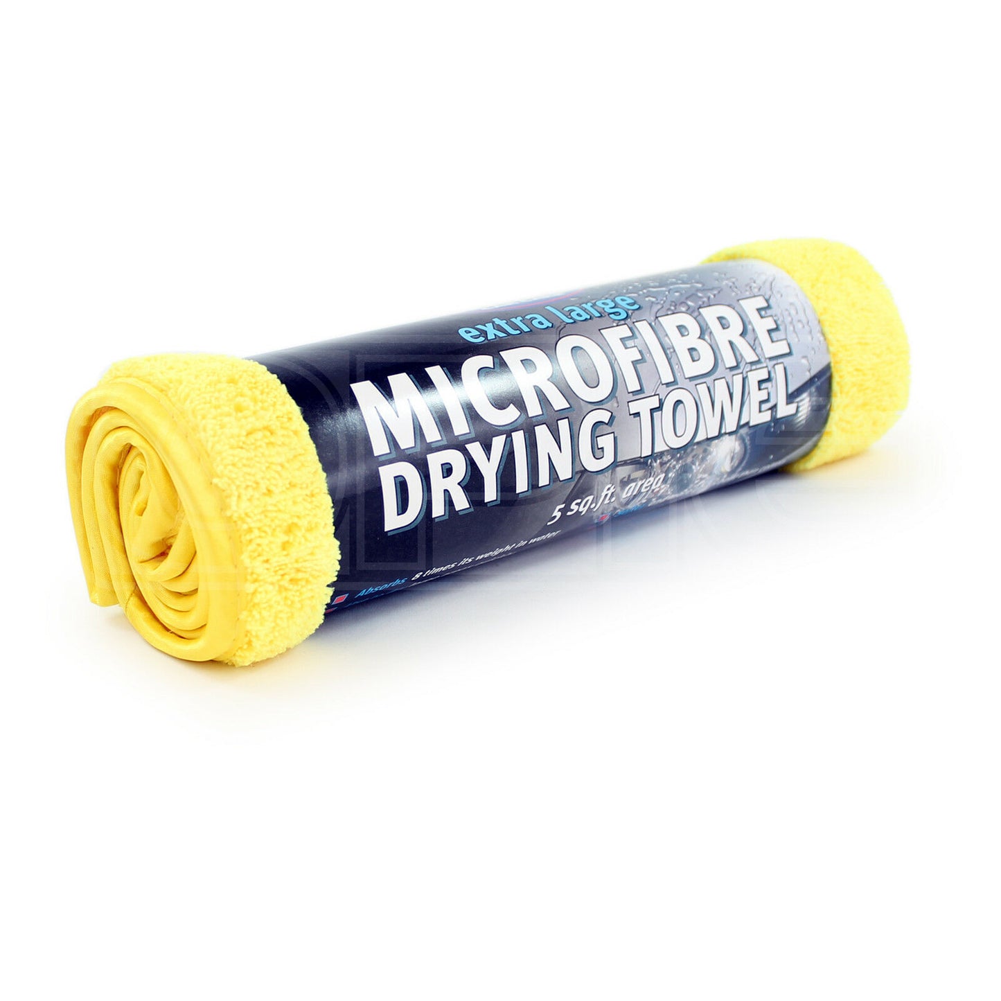 Yellow - Front - Kent Microfibre Towel