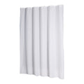White - Front - Croydex Textile Shower Curtain
