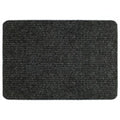 Anthracite - Front - Groundsman Basic Ribbed Indoor Door Mat