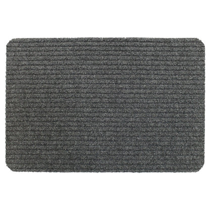 Light Grey - Front - Groundsman Basic Ribbed Door Mat