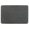 Light Grey - Front - Groundsman Basic Ribbed Door Mat