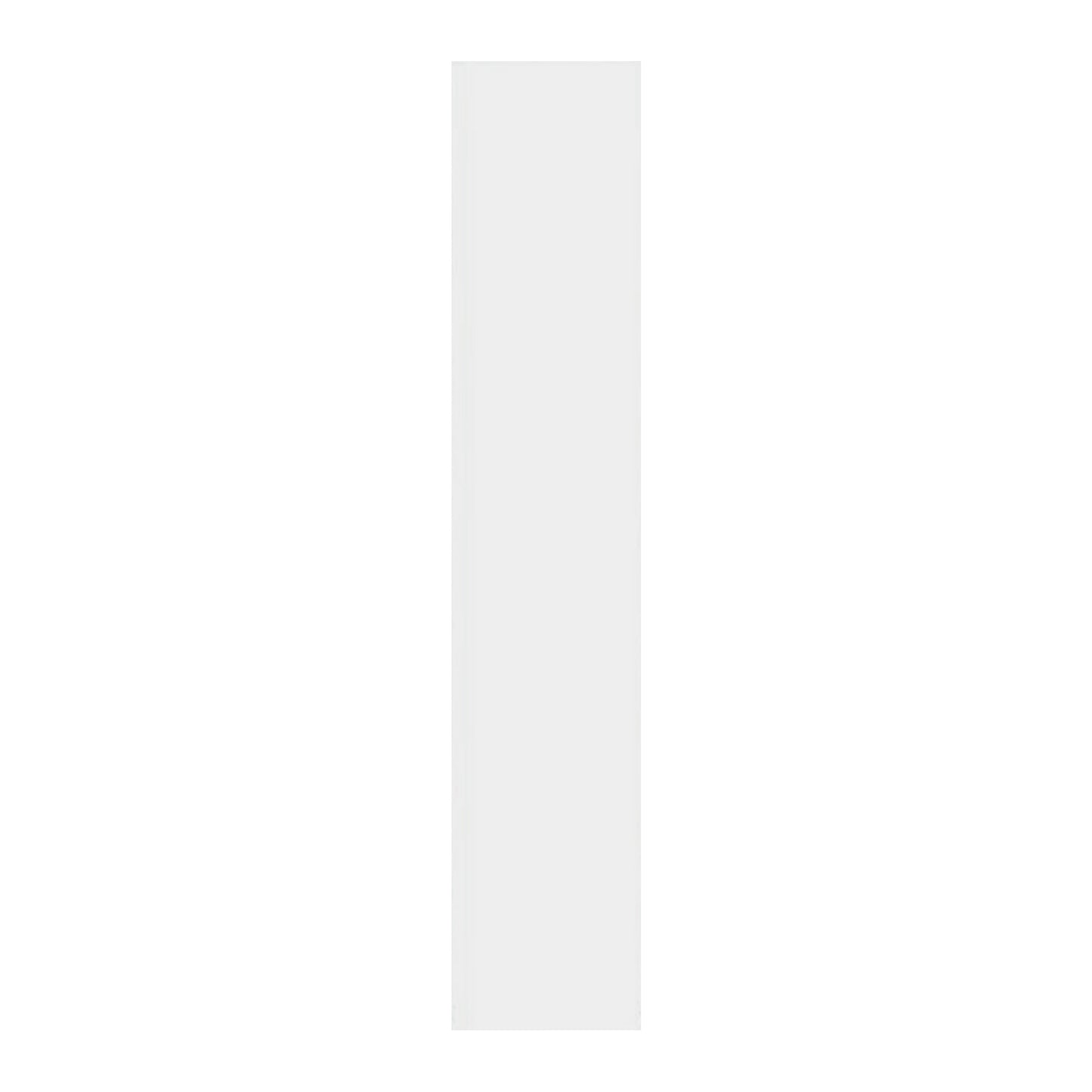 White - Front - Securit 1 Bin Number (Pack of 2)