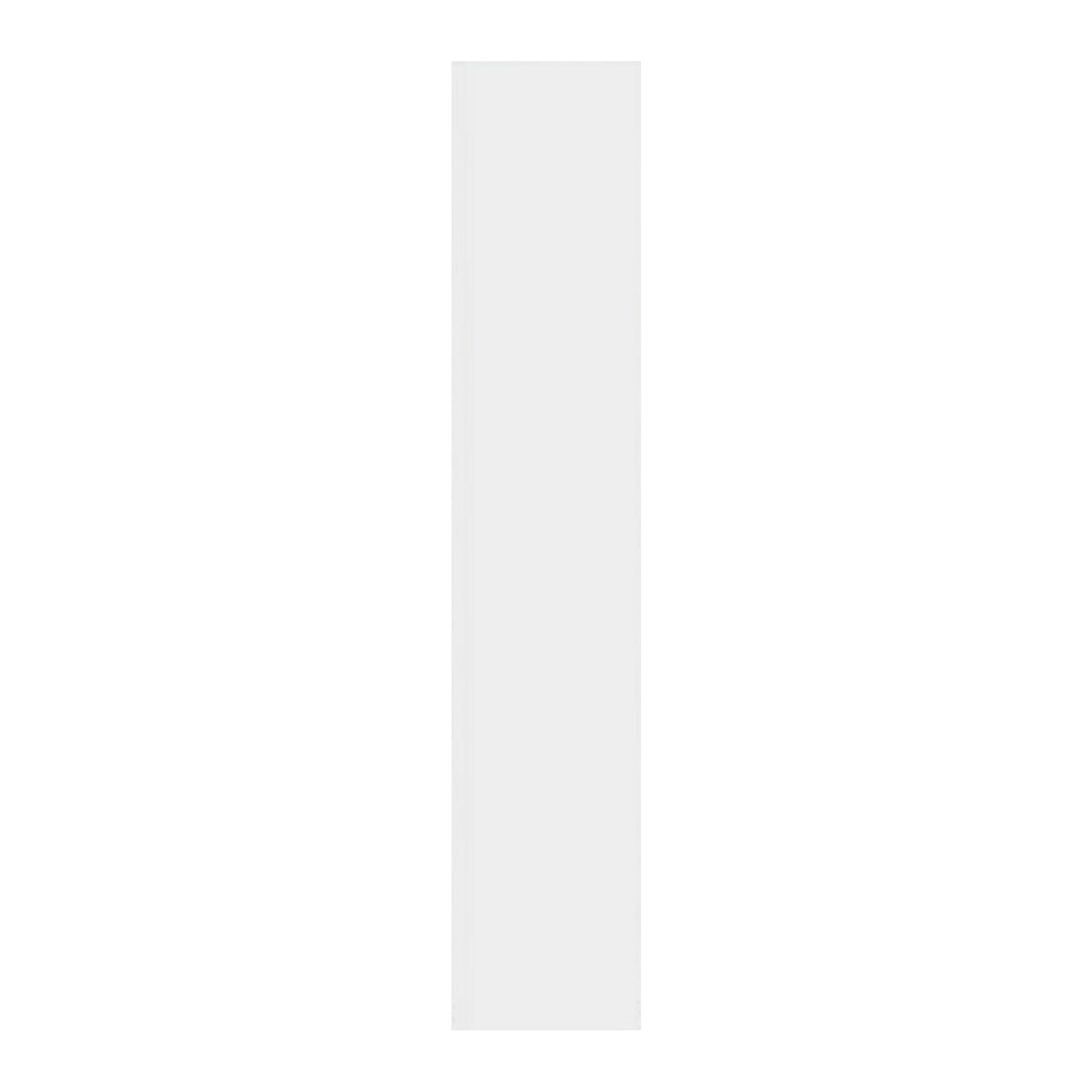 White - Front - Securit 1 Bin Number (Pack of 2)