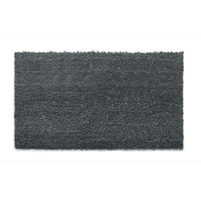 Grey - Front - Groundsman Natural Coco Coir Door Mat