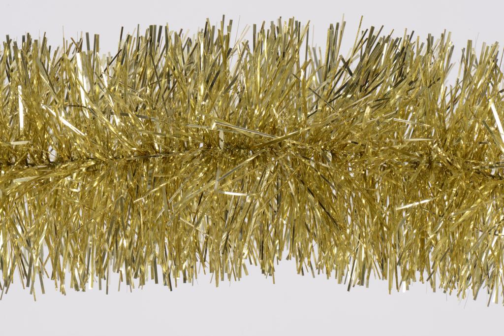 Gold - Front - Kaemingk Tinsel Shiny Garland