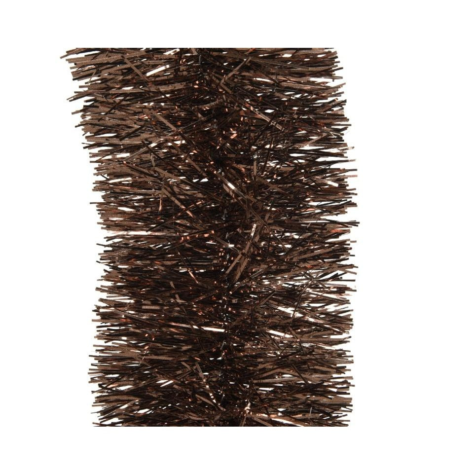 Dark Brown - Front - Kaemingk Tinsel Shiny Garland