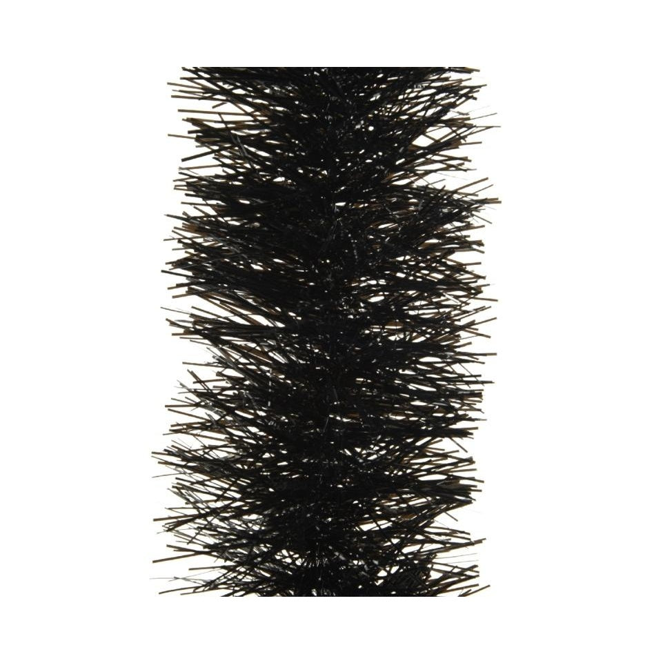 Black - Front - Kaemingk Tinsel Shiny Garland