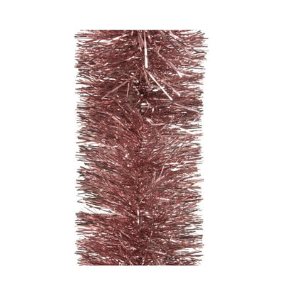 Pink - Front - Kaemingk Tinsel Shiny Garland