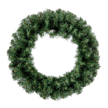 Green - Front - Premier Woodcote Spruce Wreath