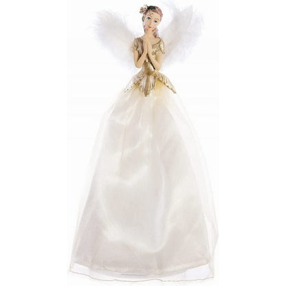 White - Back - Premier Feather Fairy Tree Topper