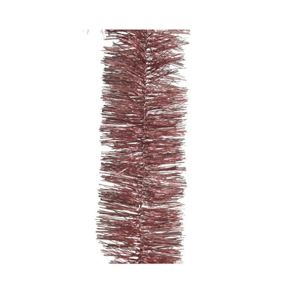 Pink - Front - Kaemingk Tinsel Shiny Garland