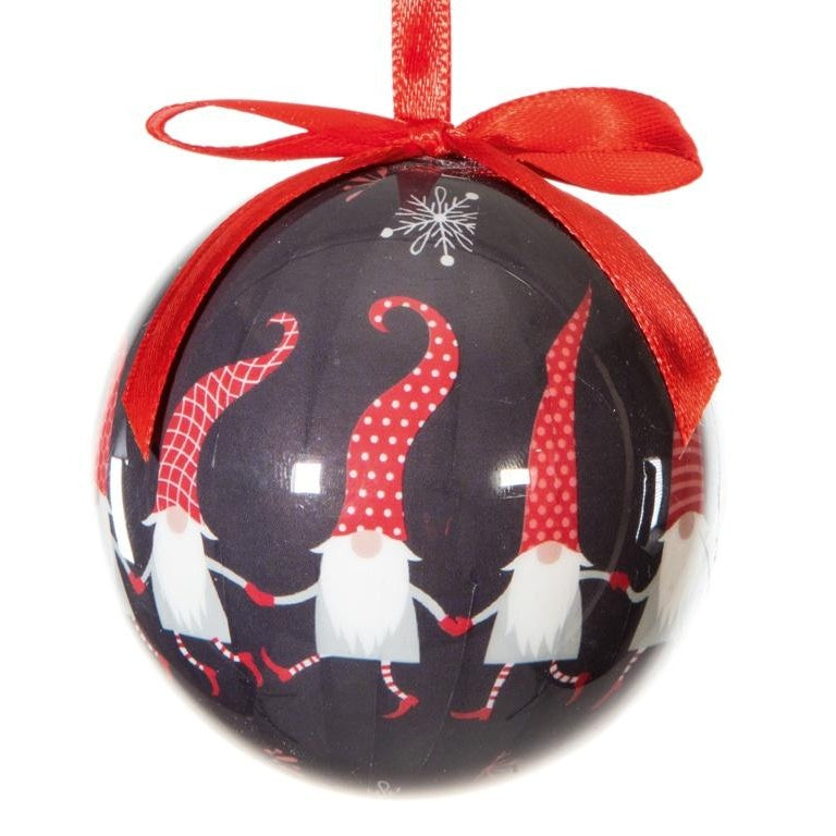 Black-Red - Front - Premier Gnome Bauble