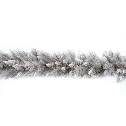 Silver - Front - Premier Tipped Garland