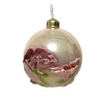 Pink - Back - Kaemingk Glass Matte Bauble (Pack of 12)