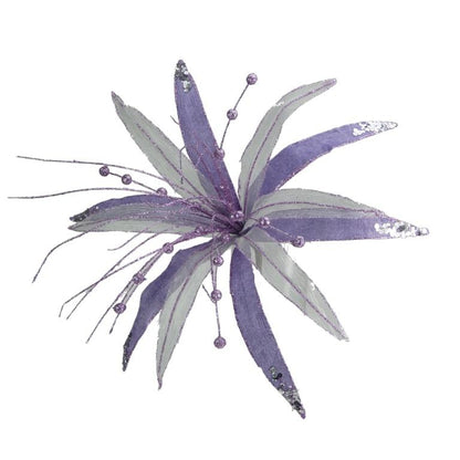 Lilac - Front - Davies Products Super Flower Christmas Decoration