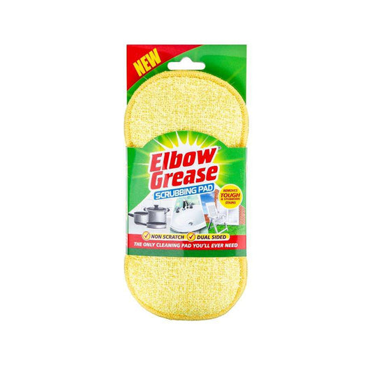 Yellow - Front - Elbow Grease Cleaning Pad