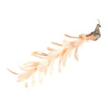 Gold - Back - Premier Peacock Christmas Decoration