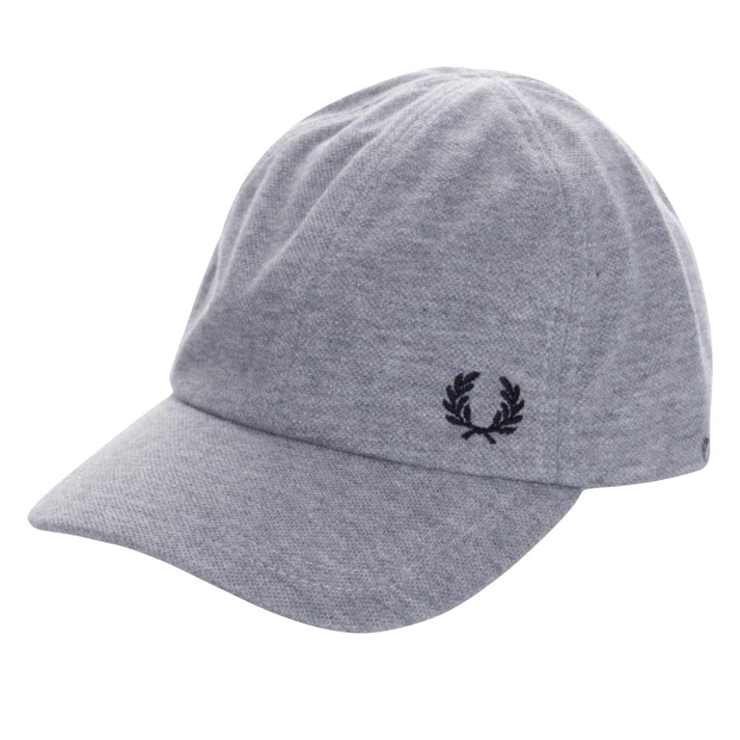Grey - Front - Fred Perry Unisex Adult Classic Pique Baseball Cap