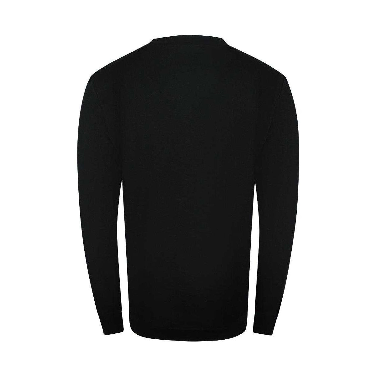 Black-Blackcurrant - Back - Cavalli Class Unisex Adult Floral Logo Sweatshirt