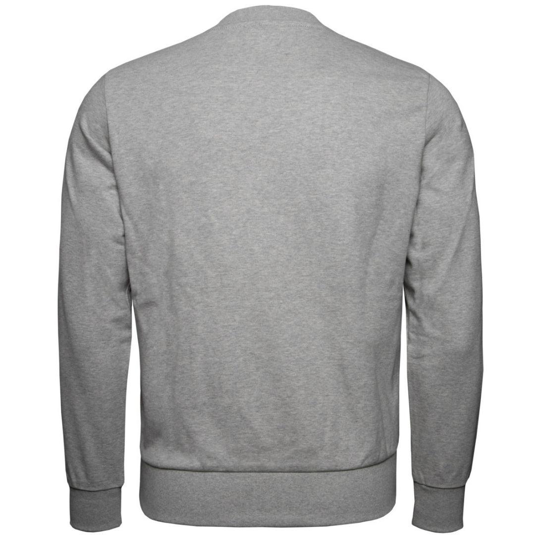 Grey - Back - Diesel Unisex Adult Industry 78 Logo Sweatshirt
