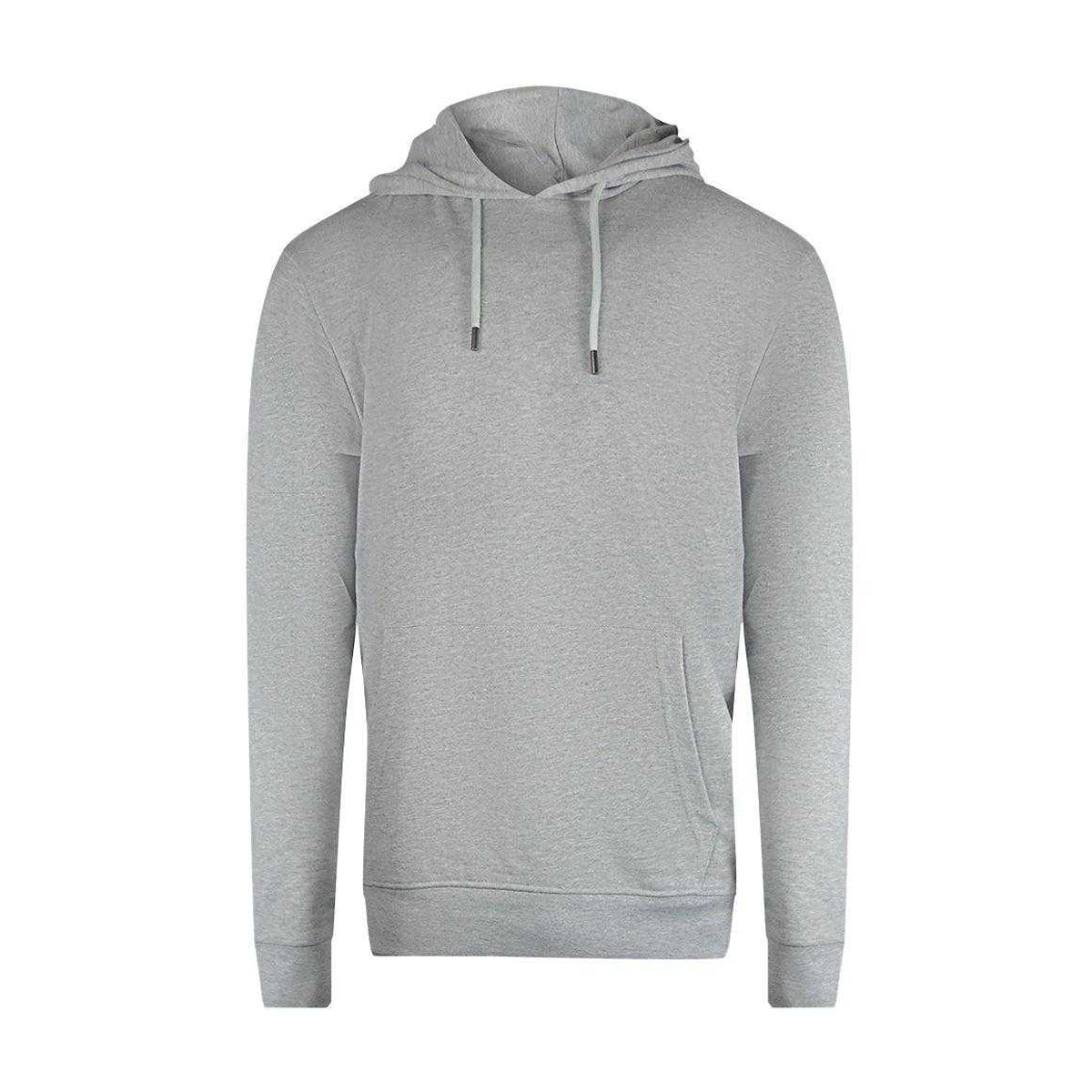Grey - Front - Cavalli Class Mens Tiger Back Print Hoodie