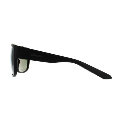 Black - Side - Dragon Mens Logo Sunglasses