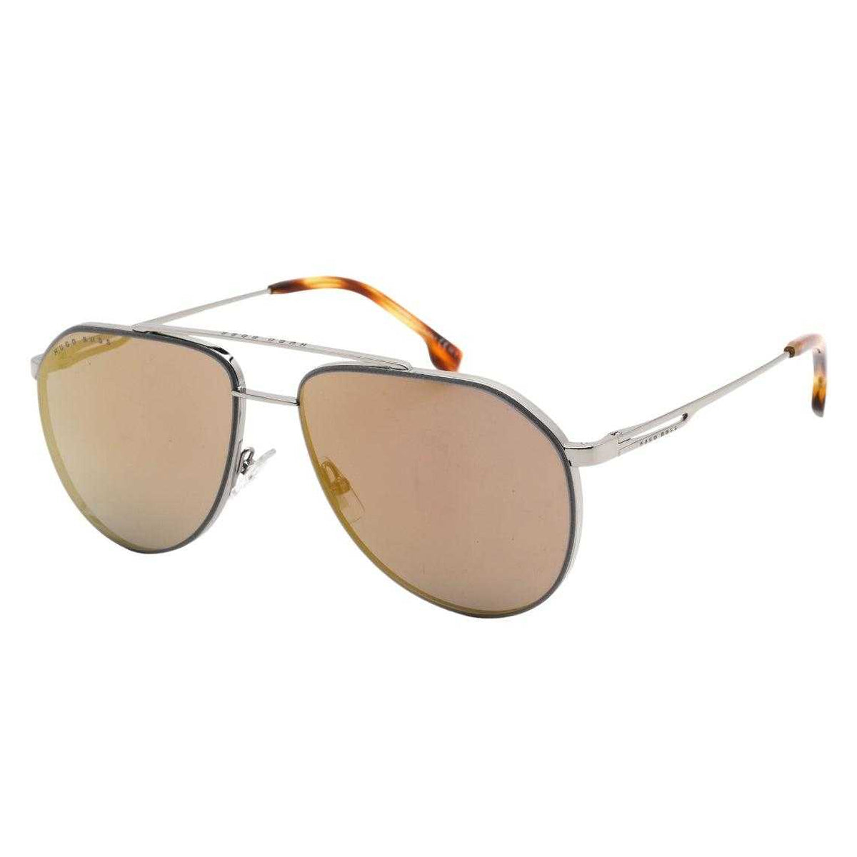 Silver - Front - Hugo Boss 1326 06C5 Sunglasses