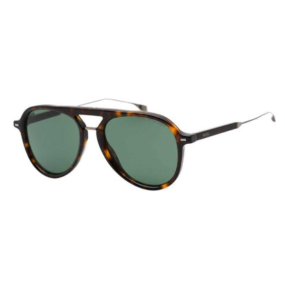 Havana Brown - Front - Hugo Boss Mens Pilot Sunglasses